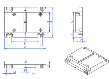 垫高块D型(配TD & FT系列)