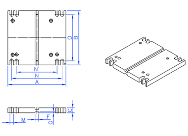 垫高块E型(配TD & FT系列)